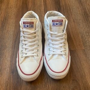 Women’s Converse Chuck Taylor All-Star Madison Mid Top Sneakers, Size 7, White